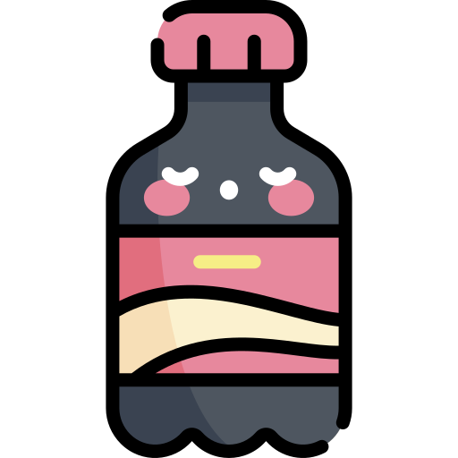 limonade Kawaii Lineal color icon