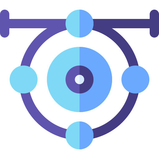 bullseye Basic Rounded Flat icon