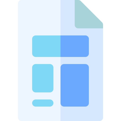 szablon Basic Rounded Flat ikona