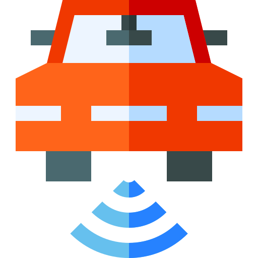 オートパイロット Basic Straight Flat icon