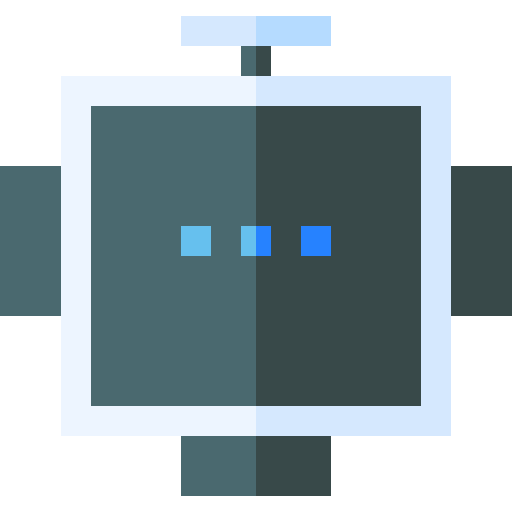 チャットボット Basic Straight Flat icon