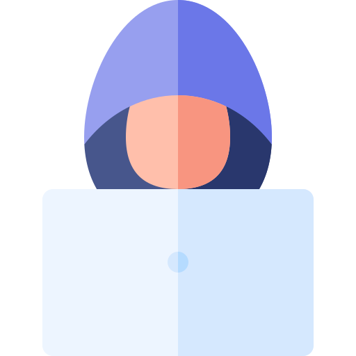 ハッカー Basic Rounded Flat icon