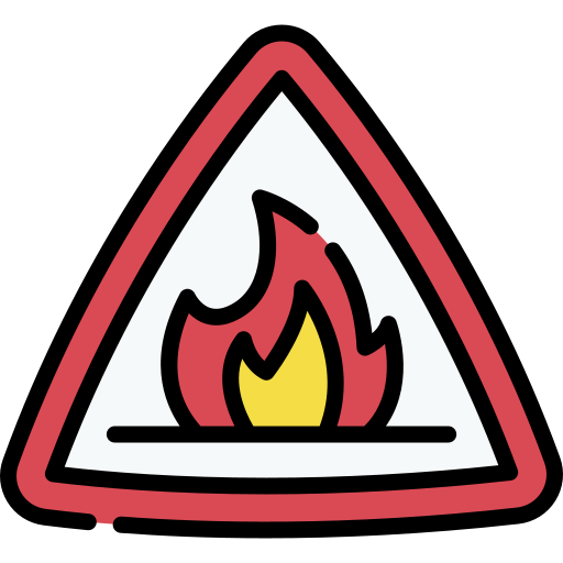 Flammable Special Lineal color icon