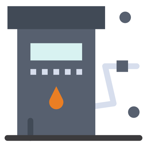 benzinestation Flatart Icons Flat icoon