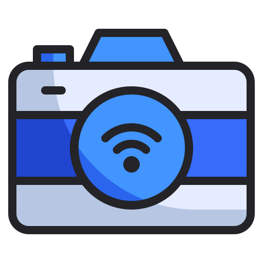 cámara digital Generic Outline Color icono