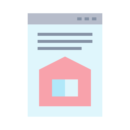 Real estate agency Generic Flat icon
