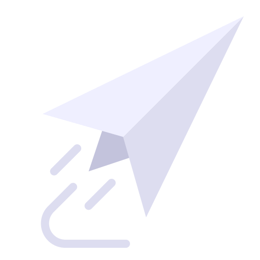 Paper plane Generic Flat icon