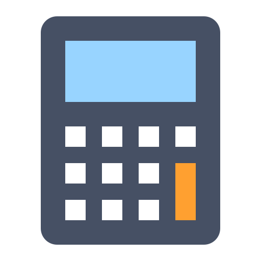 kalkulator Generic Flat ikona