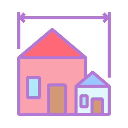 Home plan Generic Outline Color icon
