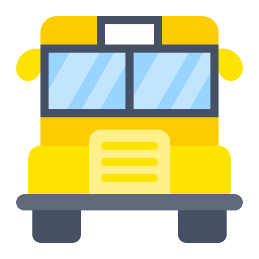 autobús escolar Generic Flat icono
