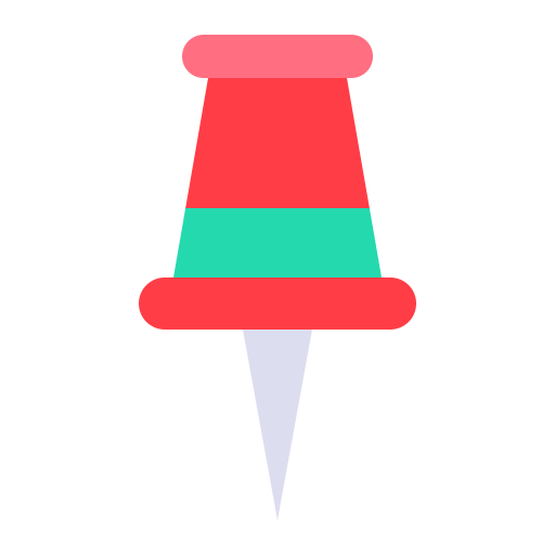 Push pin Generic Flat icon