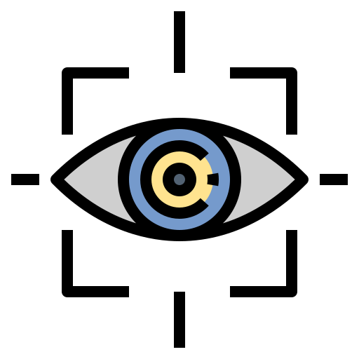 Eye tracking Noomtah Lineal color icon