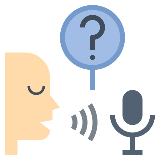 Voice search Noomtah Flat icon