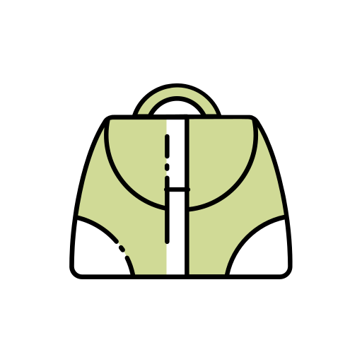 borsetta Generic Outline Color icona