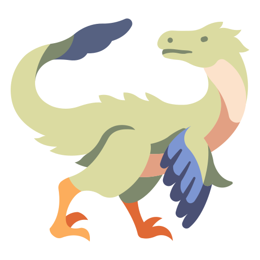 dinozaur MaxIcons Flat ikona