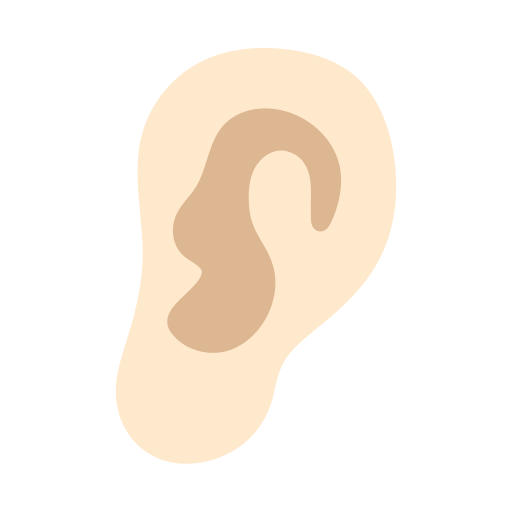 orelhas Generic Flat Ícone