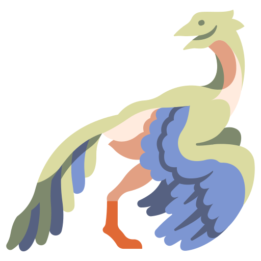 archaeopteryx MaxIcons Flat icoon