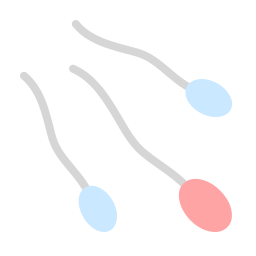 les spermatozoïdes Generic Flat Icône