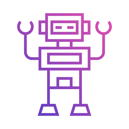 robot Generic Gradient icoon