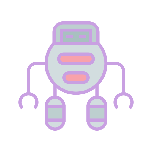 Modern robot Generic Outline Color icon