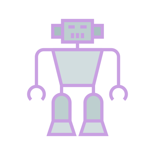 robot moderno Generic Outline Color icona