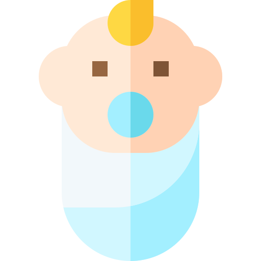 Baby Basic Straight Flat icon