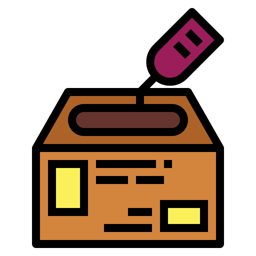 Package Smalllikeart Lineal Color icon