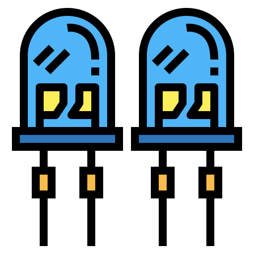 diode Smalllikeart Lineal Color Icône