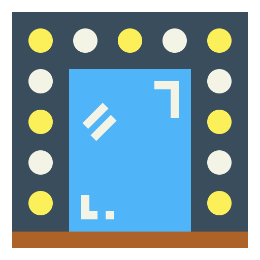 lustro Smalllikeart Flat ikona