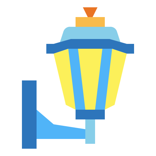 lampa ścienna Smalllikeart Flat ikona
