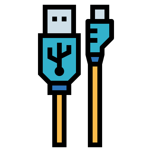 usb Smalllikeart Lineal Color icon