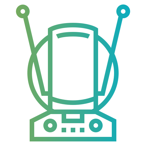 antena wewnętrzna Smalllikeart Gradient ikona
