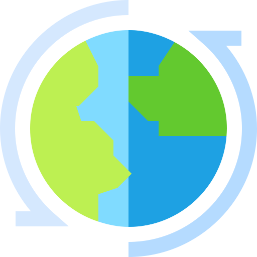 Спасти планету Basic Straight Flat иконка