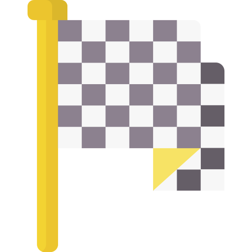Finish line Special Flat icon