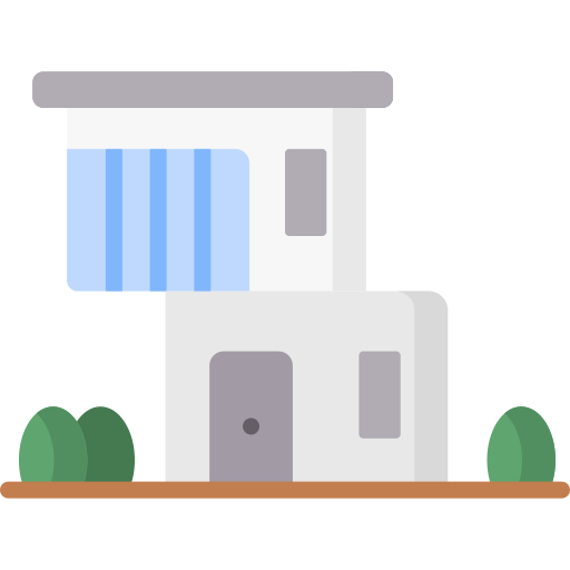 Modern house Special Flat icon