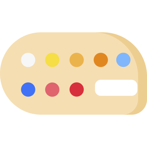 Painting palette Special Flat icon