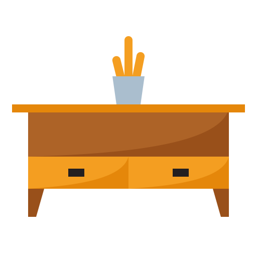 Side table Generic Flat icon