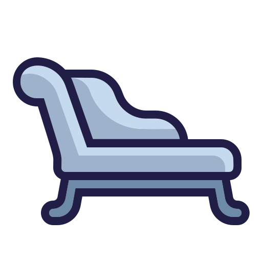 chaise longue Generic Blue icono