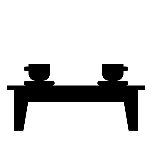 stolik kawowy Generic Glyph ikona