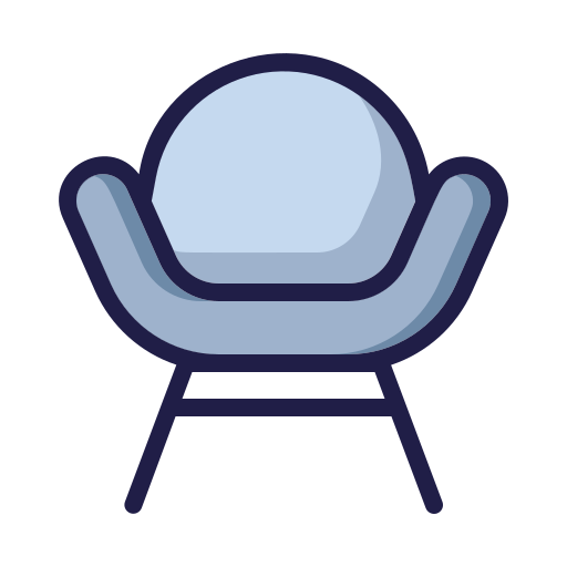 アームチェア Generic Blue icon