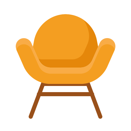 fauteuil Generic Flat Icône