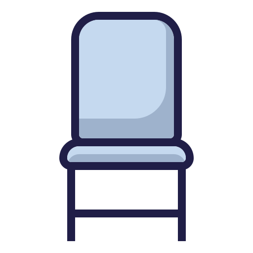 High chair Generic Blue icon