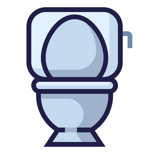 Toilet Generic Blue icon