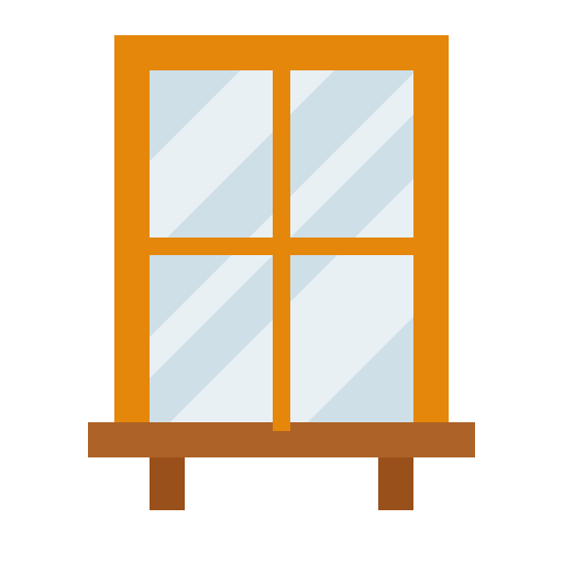 finestra Generic Flat icona