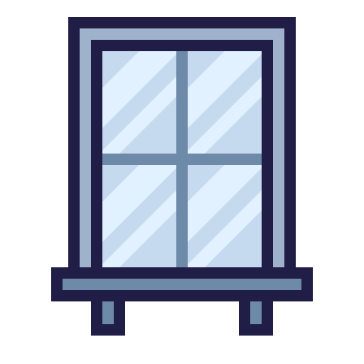 ventana Generic Blue icono