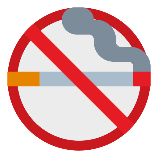 No smoke Generic Flat icon