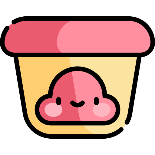 반죽 Kawaii Lineal color icon