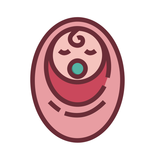 赤ちゃん Generic Outline Color icon