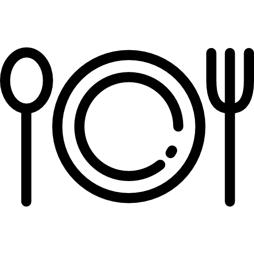レストラン Detailed Rounded Lineal icon