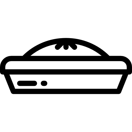 Pie Detailed Rounded Lineal icon